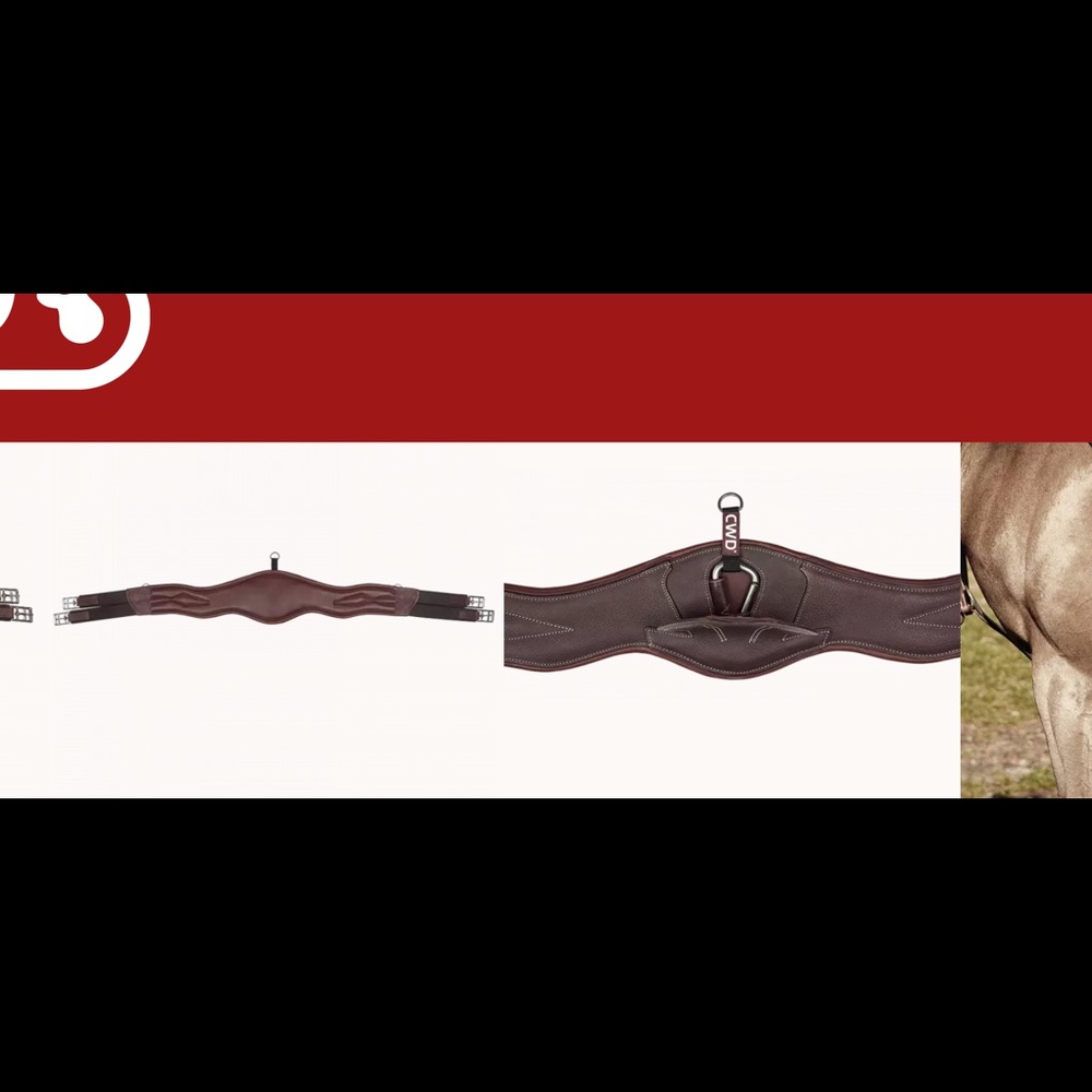 CWD MADEMOISELLE JUMPING GIRTH